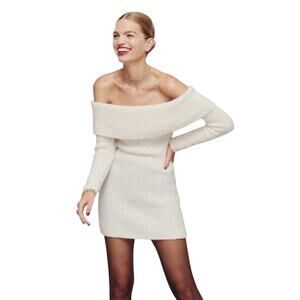 Reformation | Dresses | Nwt Reformation Benton Knit Dress Cafe | Poshmark